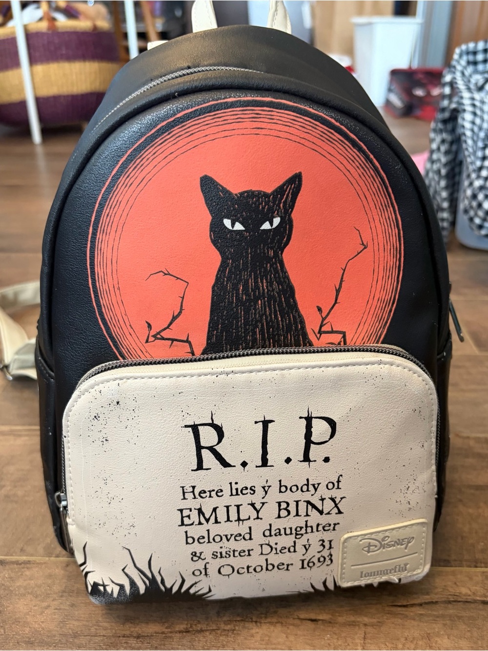 Disney Loungefly Hocus Pocus Cat Mini Backpack